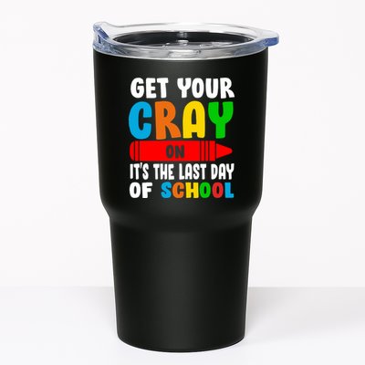 Get Your Crayon It's The Last Day Of School Tumbler