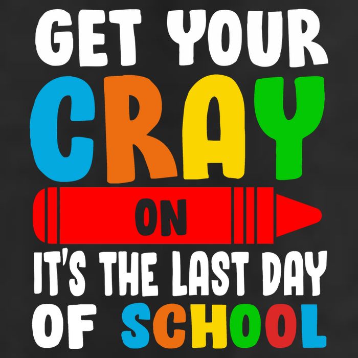 Get Your Crayon It's The Last Day Of School Microfiber Hand Towel