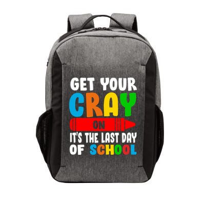 Get Your Crayon It's The Last Day Of School Vector Backpack