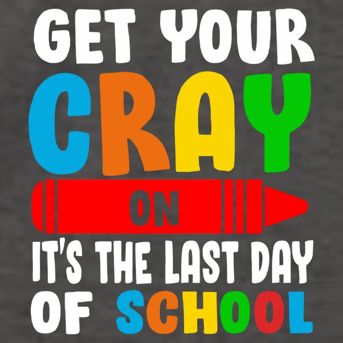 Get Your Crayon It's The Last Day Of School Vector Backpack