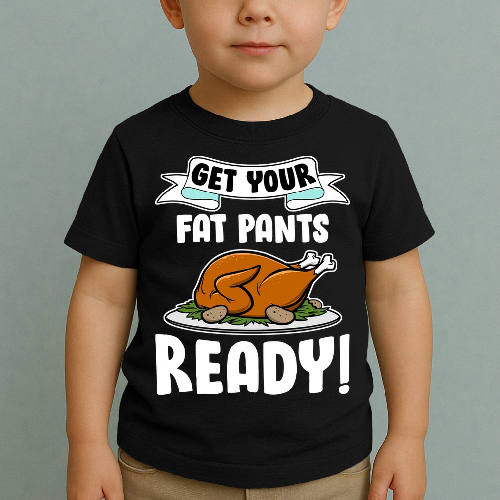 Get Your Fat Pants Ready Toddler T-Shirt