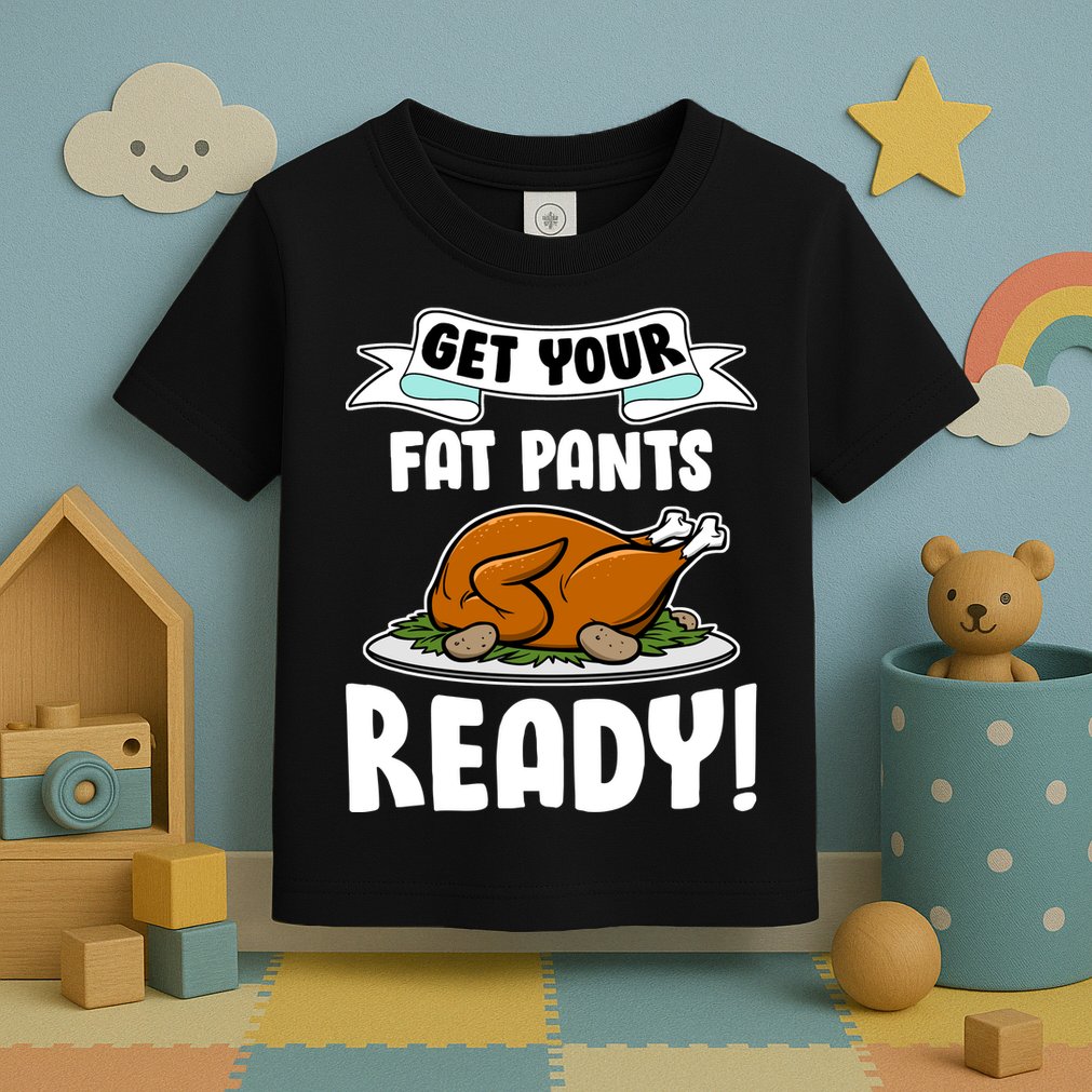 Get Your Fat Pants Ready Toddler T-Shirt