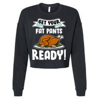 Get Your Fat Pants Ready Cropped Pullover Crew