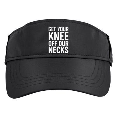 Get Your Knee Off Our Necks Adult Drive Performance Visor