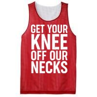 Get Your Knee Off Our Necks Mesh Reversible Basketball Jersey Tank