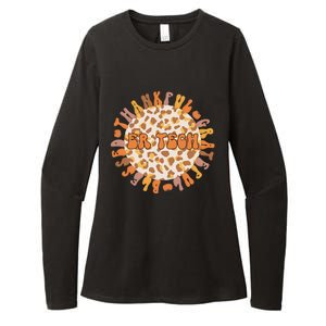 Grateful ER Tech Celebrating Thanksgiving in the Emergency Room Womens CVC Long Sleeve Shirt