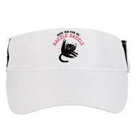 Give Em The Ol Razzle Dazzle Cat Funny Adult Drive Performance Visor