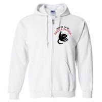 Give Em The Ol Razzle Dazzle Cat Funny Full Zip Hoodie