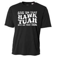 Give Em That Hawk Tuah Spit On That Thing Cooling Performance Crew T-Shirt