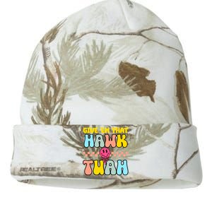 Give Em That Hawk Tuah Spit On That Thing Kati Licensed 12" Camo Beanie