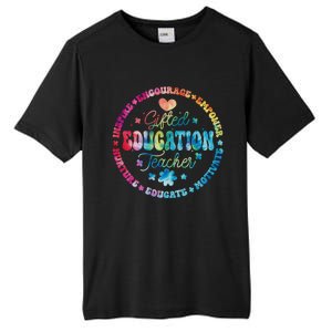 Gifted Education Teacher Appreciation Week Back To School Gift Tall Fusion ChromaSoft Performance T-Shirt