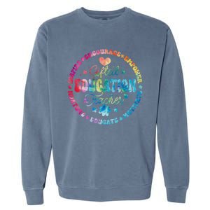 Gifted Education Teacher Appreciation Week Back To School Gift Garment-Dyed Sweatshirt