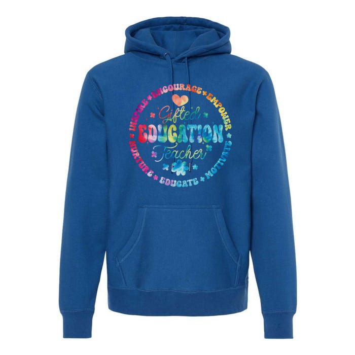 Gifted Education Teacher Appreciation Week Back To School Gift Premium Hoodie