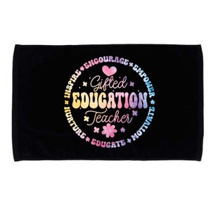 Gifted Education Teacher Appreciation Week Back To School Gift Microfiber Hand Towel