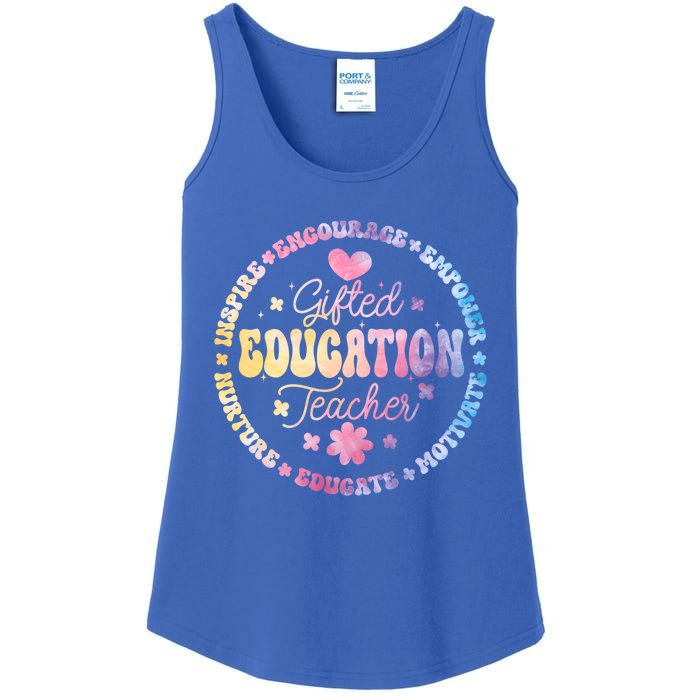 Gifted Education Teacher Appreciation Week Back To School Gift Ladies Essential Tank