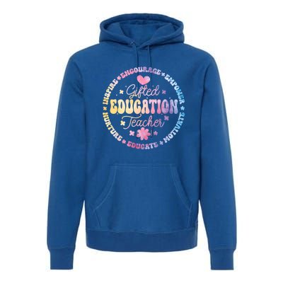 Gifted Education Teacher Appreciation Week Back To School Gift Premium Hoodie