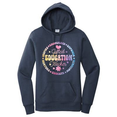 Gifted Education Teacher Appreciation Week Back To School Gift Women's Pullover Hoodie