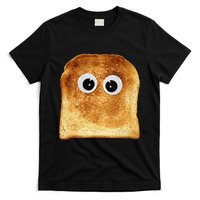 Googly Eye Toast Bread Eater Vegetarian Costume Funny Silly T-Shirt