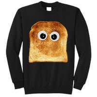 Googly Eye Toast Bread Eater Vegetarian Costume Funny Silly Tall Sweatshirt