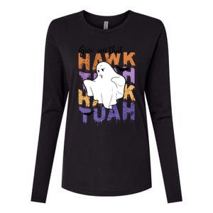 Give Em That Tuah Funny Halloween Womens Cotton Relaxed Long Sleeve T-Shirt