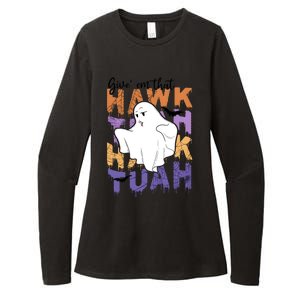 Give Em That Tuah Funny Halloween Womens CVC Long Sleeve Shirt