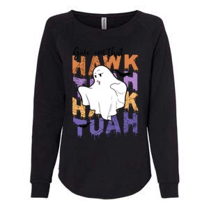 Give Em That Tuah Funny Halloween Womens California Wash Sweatshirt