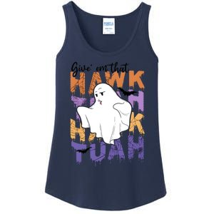 Give Em That Tuah Funny Halloween Ladies Essential Tank