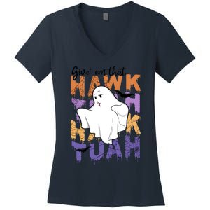 Give Em That Tuah Funny Halloween Women's V-Neck T-Shirt