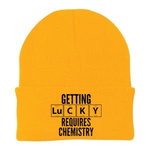 Getting Lucky Requires Chemistry Knit Cap Winter Beanie