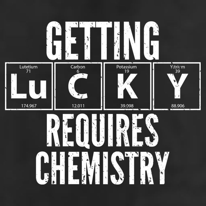 Getting Lucky Requires Chemistry Cool Comfort Performance Bucket Hat