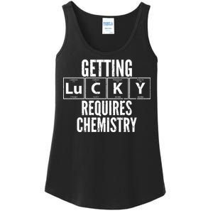 Getting Lucky Requires Chemistry Ladies Essential Tank