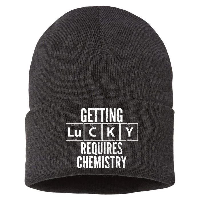 Getting Lucky Requires Chemistry Sustainable Knit Beanie