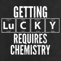 Getting Lucky Requires Chemistry Golf Towel