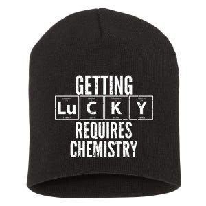 Getting Lucky Requires Chemistry Short Acrylic Beanie