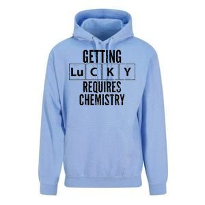 Getting Lucky Requires Chemistry Unisex Surf Hoodie