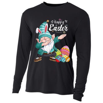 Gnome Easter Women Happy Easter Outfit Easter Cooling Performance Long Sleeve Crew