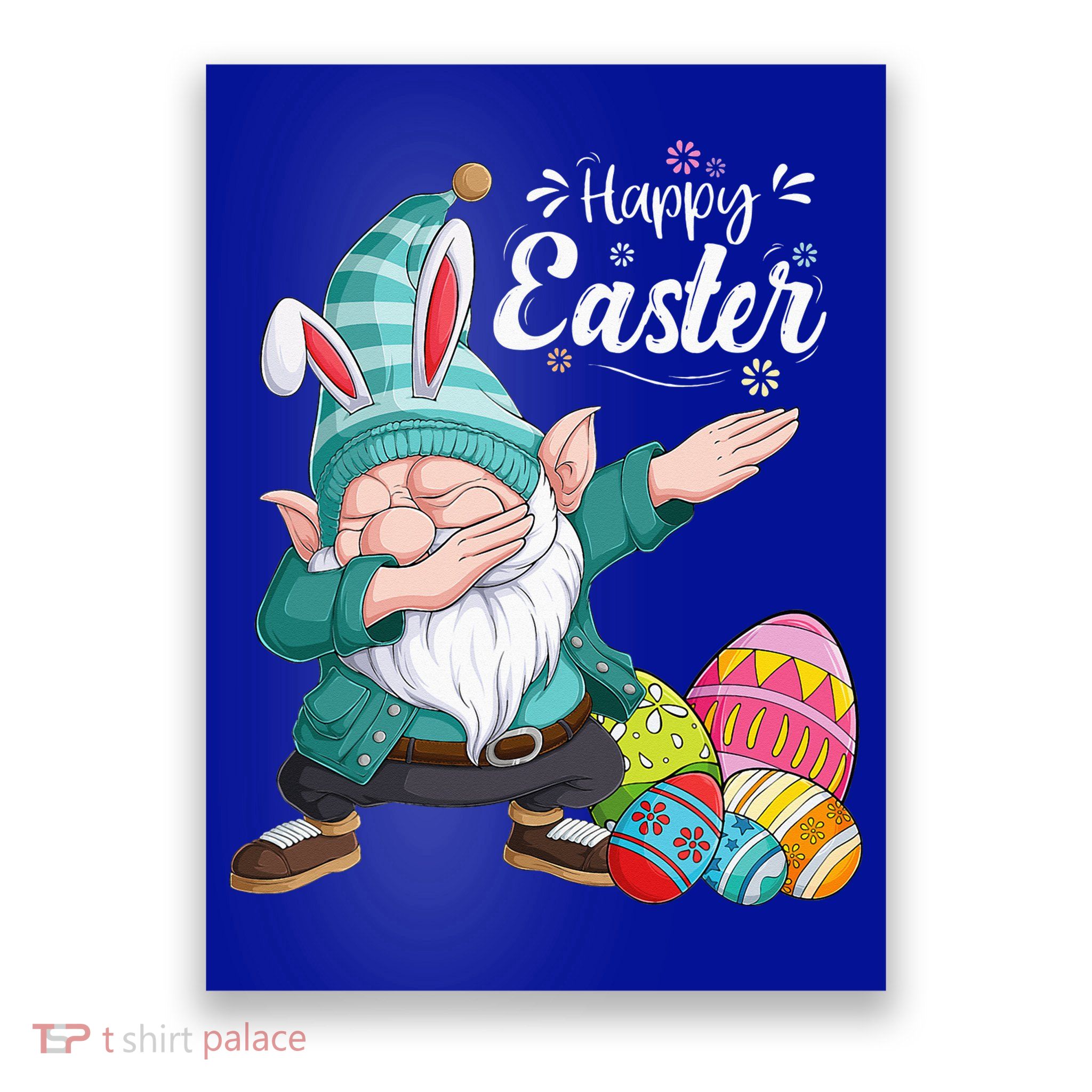 Gnome Easter Women Happy Easter Outfit Easter Poster