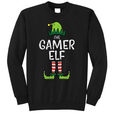 Gamer Elf Xmas Christmas Family Sweatshirt