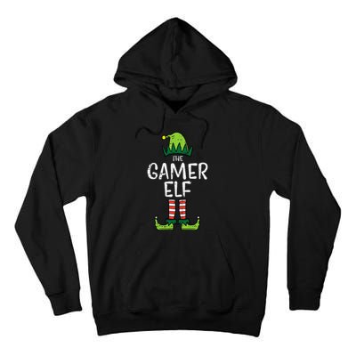 Gamer Elf Xmas Christmas Family Tall Hoodie