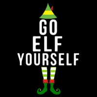 Go Elf Yourself Elf Costume Inappropriate Christmas Xmas Gift Backpack