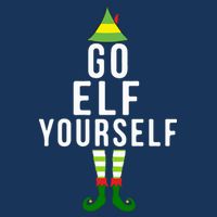 Go Elf Yourself Elf Costume Inappropriate Christmas Xmas Gift Cooling Performance Long Sleeve Crew