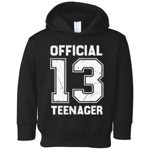 gift for 13 Teenager Birthday Toddler Hoodie