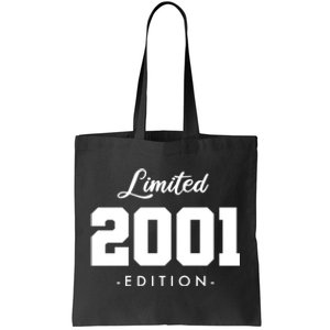 Gift for 22 Year Old 2001 Limited Edition 22nd Birthday  Tote Bag