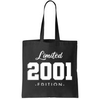 Gift for 22 Year Old 2001 Limited Edition 22nd Birthday  Tote Bag