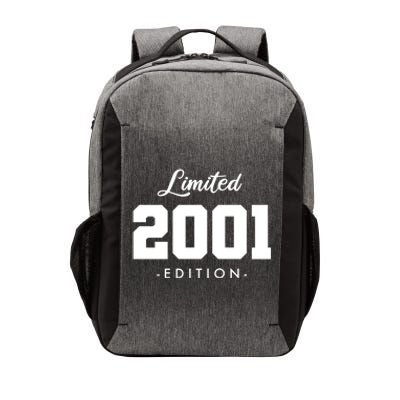 Gift for 22 Year Old 2001 Limited Edition 22nd Birthday  Vector Backpack