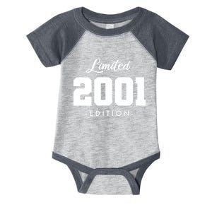 Gift for 22 Year Old 2001 Limited Edition 22nd Birthday  Infant Baby Jersey Bodysuit