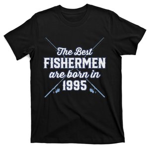 Gift For 26 Year Old Fishing Fisherman 1995 26th Birthday T-Shirt