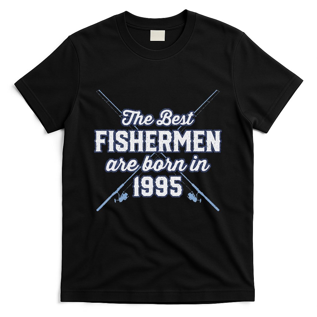 Gift For 26 Year Old Fishing Fisherman 1995 26th Birthday T-Shirt