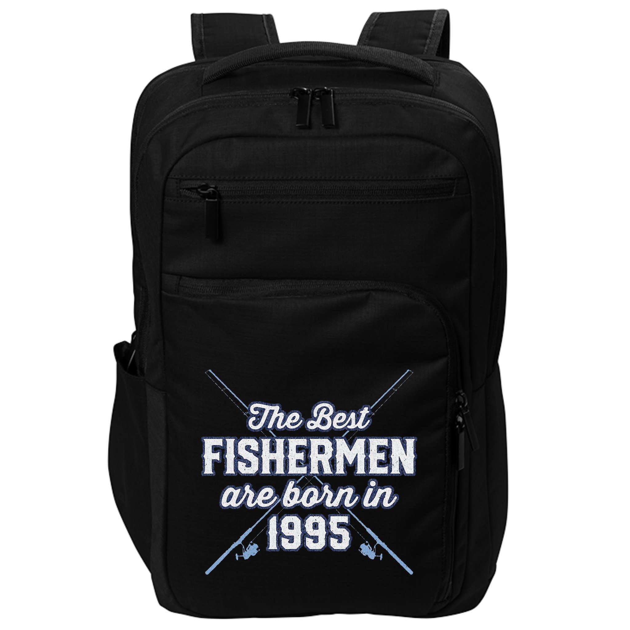 Gift For 26 Year Old Fishing Fisherman 1995 26th Birthday Impact Tech Backpack