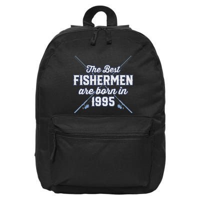 Gift For 26 Year Old Fishing Fisherman 1995 26th Birthday 16 in Basic Backpack